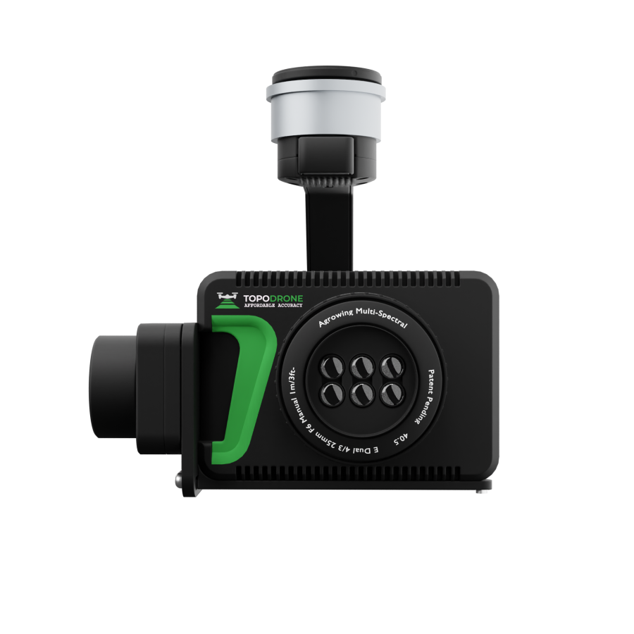 TOPODRONE P61 + Agrowing Sextuple + PPK