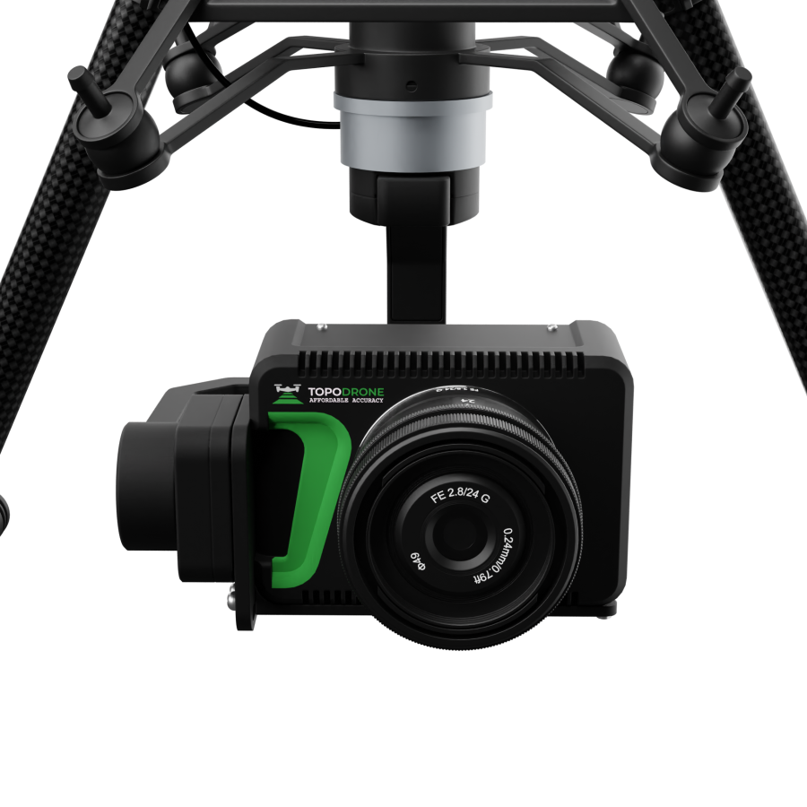 TOPODRONE P61 + PPK + DJI Matrice 350 Mapping System