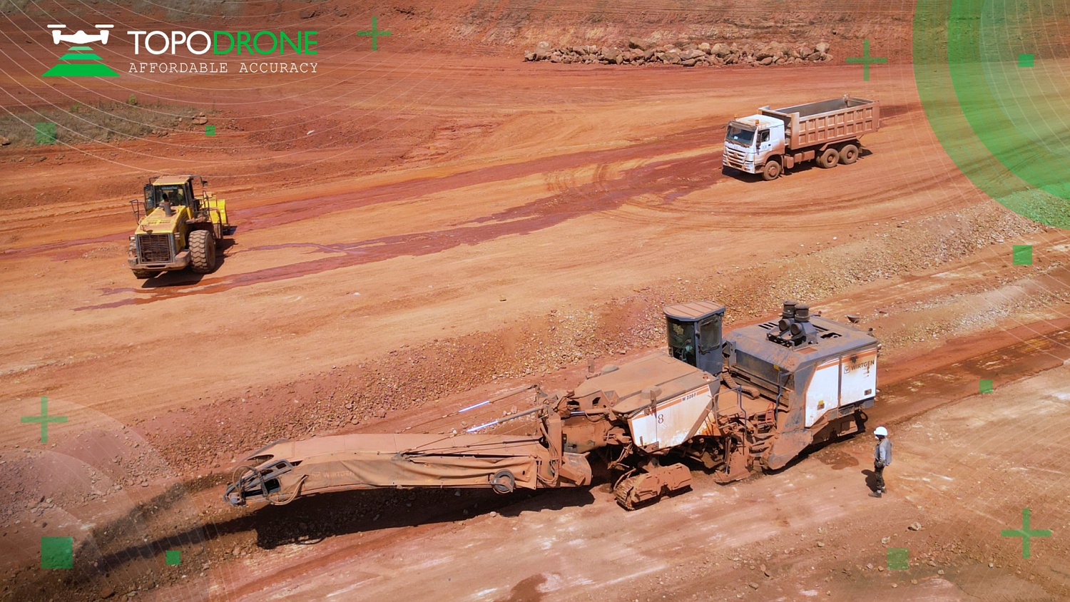 TOPODRONE IN SANGAREDI, REPUBLIC OF GUINEA