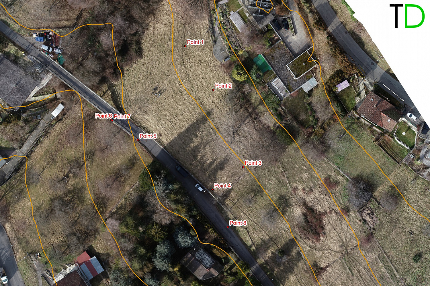 DJI Phantom 4Pro RTK/ PPK UAV survey for design & construction in Switzerland