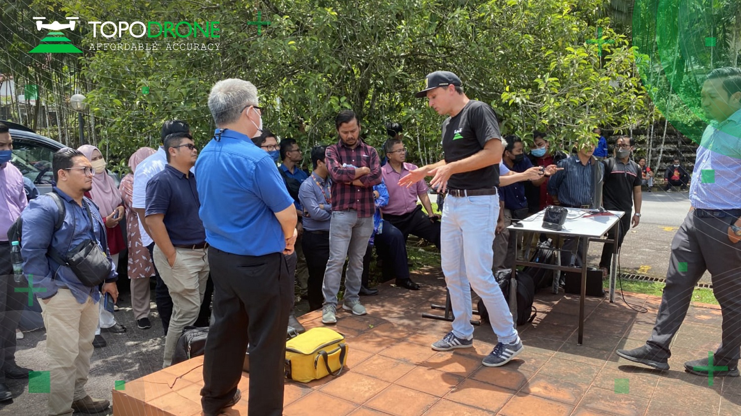 TOPODRONE team together with SKI-SHINE CORPORATION provided the extensive workshop for drone LiDAR survey in Malaysia TOPODRONE team together with SKI-SHINE CORPORATION provided the extensive workshop for drone LiDAR survey in Malaysia