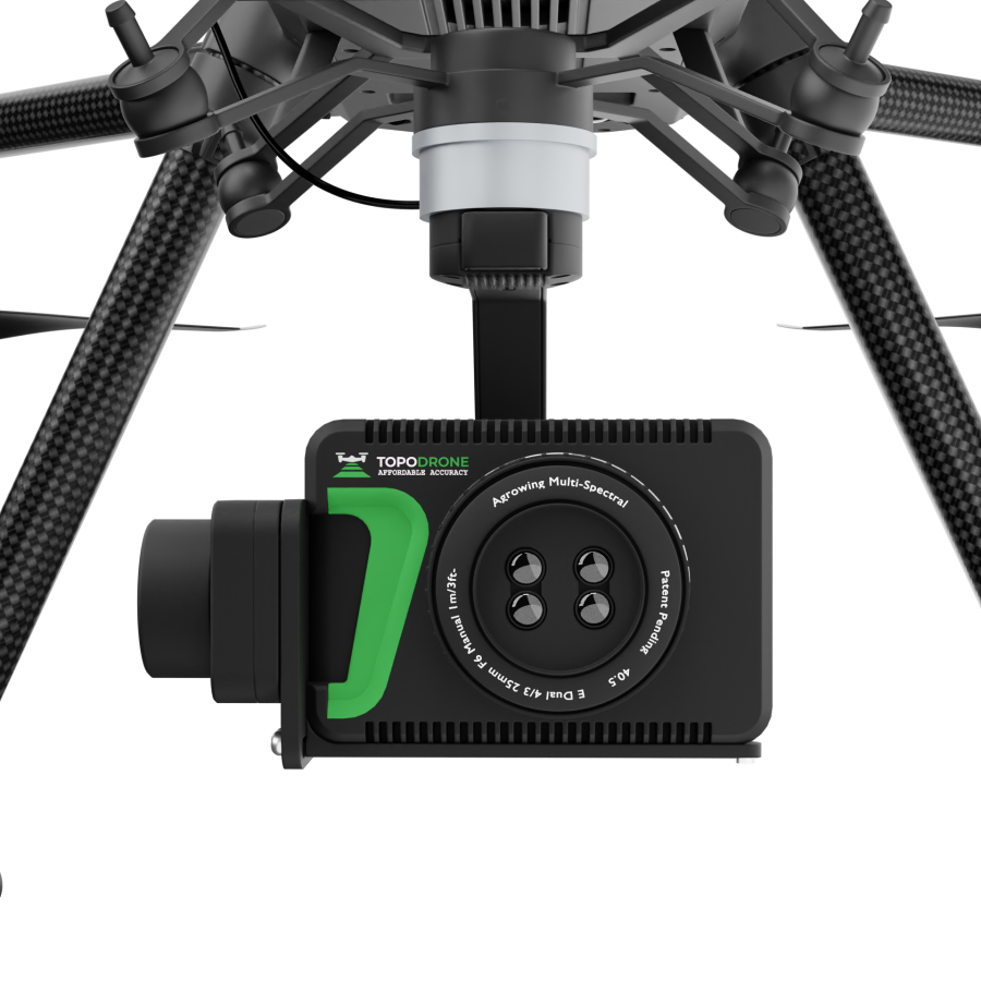 TOPODRONE P61 + Agrowing Quad + PPK + DJI Matrice 300